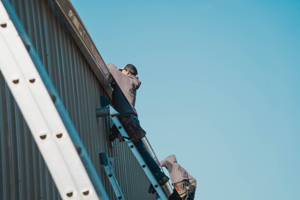 Commercial seamless gutter installation services in Madison, CT